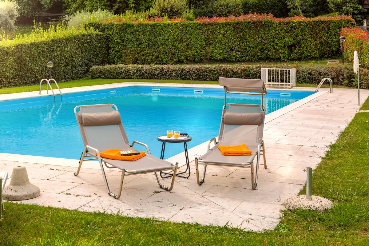 Swimming pool at Villa Tullia